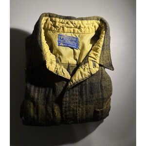 Pendleton Vintage 60s Wool Flannel Shirt, Medium, Made In The USA